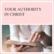 your authority in Jesus